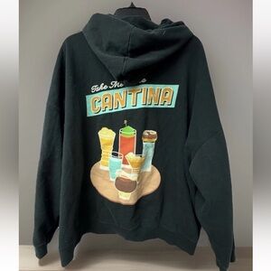 Disney Star Wars Greedo Cantina Hoodie Zip Up XXL May the 4th Be With You 2023 D